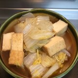 厚揚げと白菜の煮物^_^